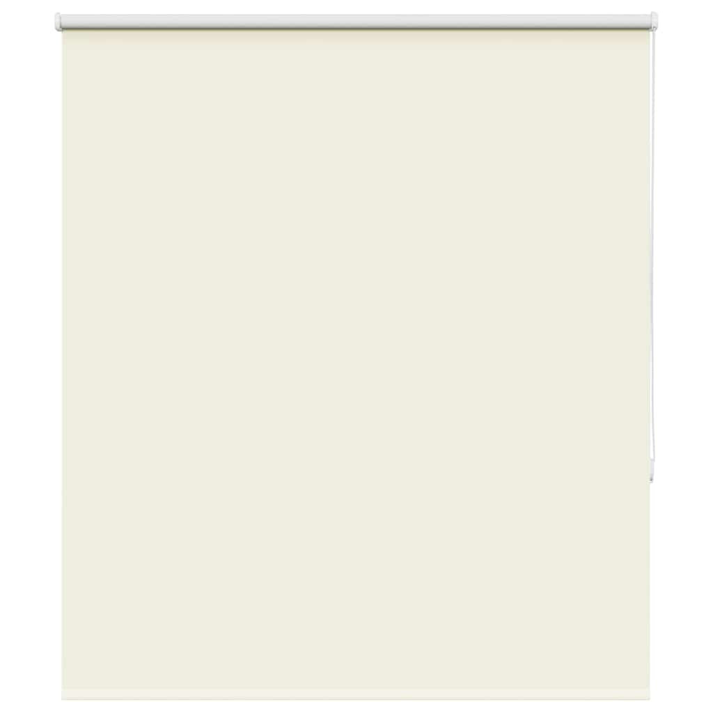 vidaXL Verdunkelungsrollo Cremeweiß 130x175cm Stoffbreite 126,6cm