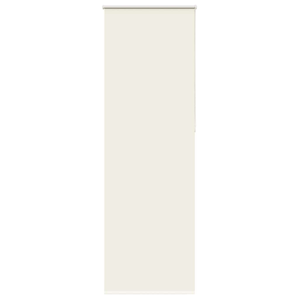 vidaXL Verdunkelungsrollo Cremeweiß 80x210cm Stoffbreite 75,7 cm