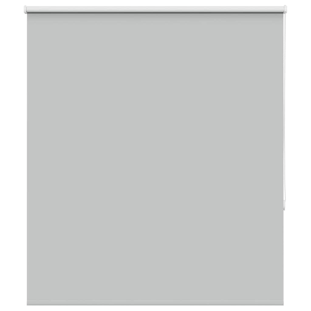 vidaXL Verdunkelungsrollo Hellgrau 125x150cm Stoffbreite 121,6cm