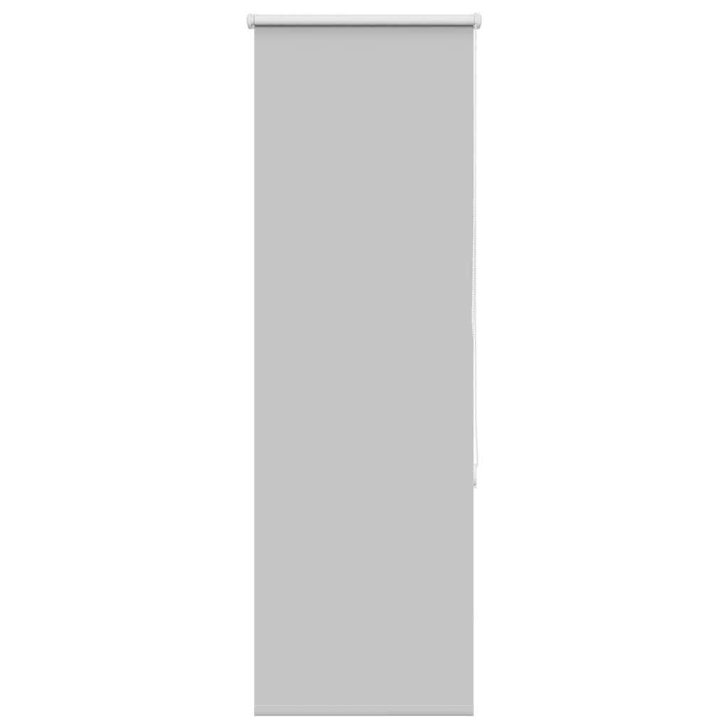 vidaXL Verdunkelungsrollo Hellgrau 45x175 cm Stoffbreite 40,7 cm