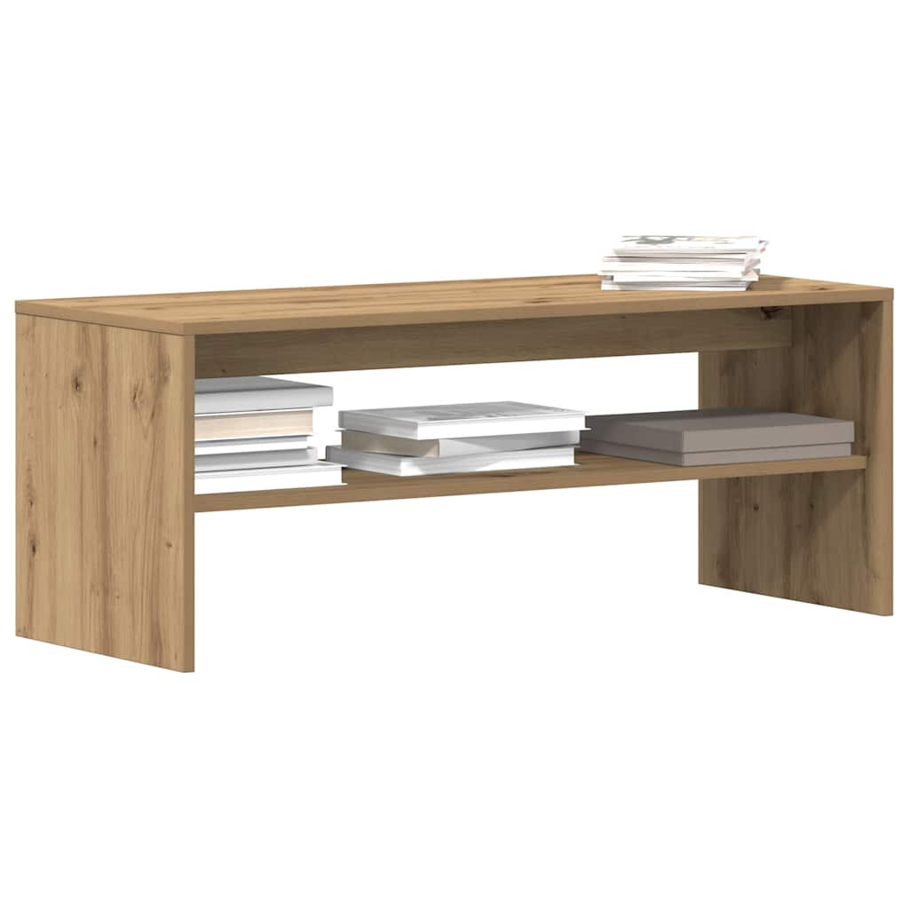 vidaXL TV-Regal Artisan-Eiche 100x40x40 cm Holzwerkstoff