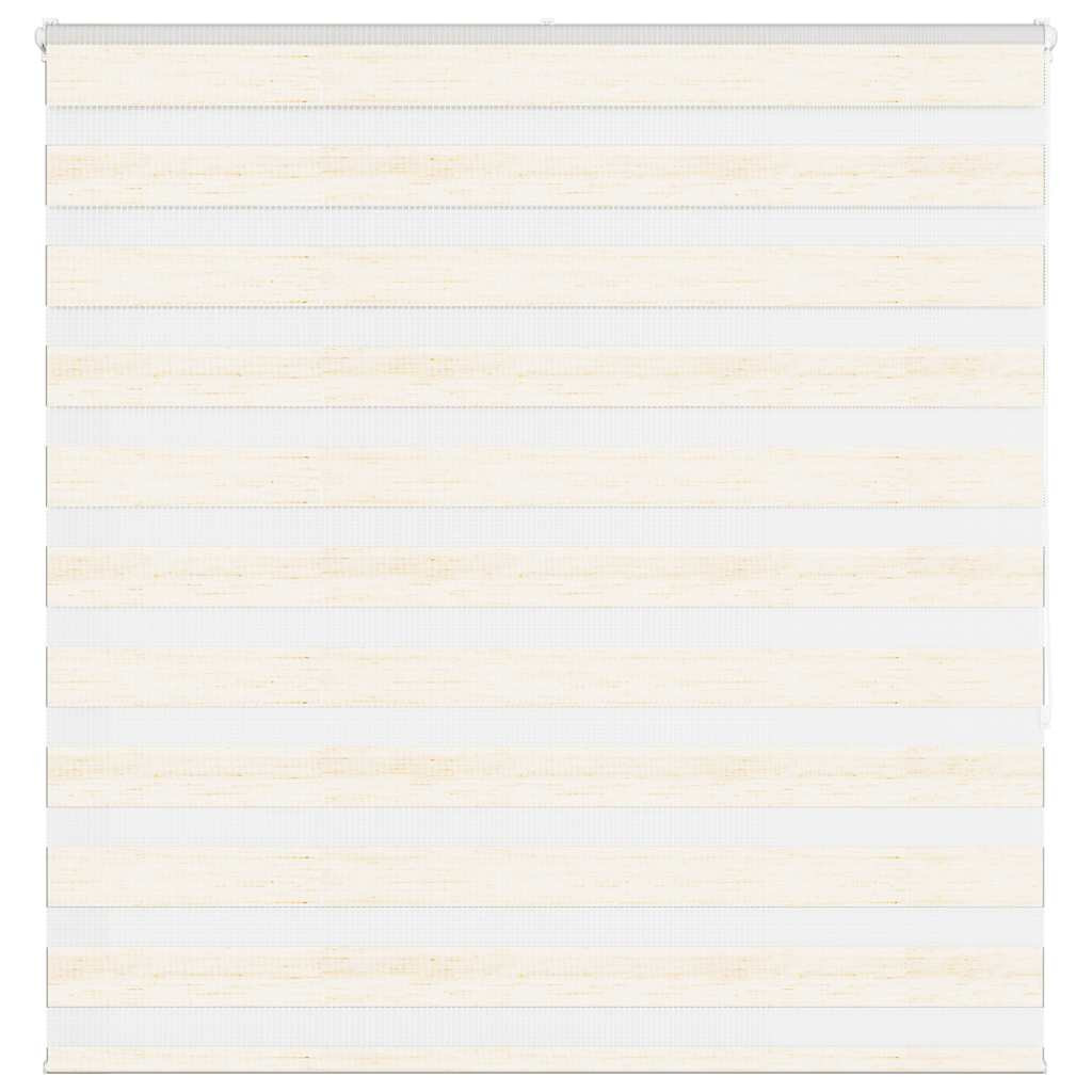 vidaXL Doppelrollo Marmorbeige 145x150cm Stoffbreite 140,9 cm Polyester