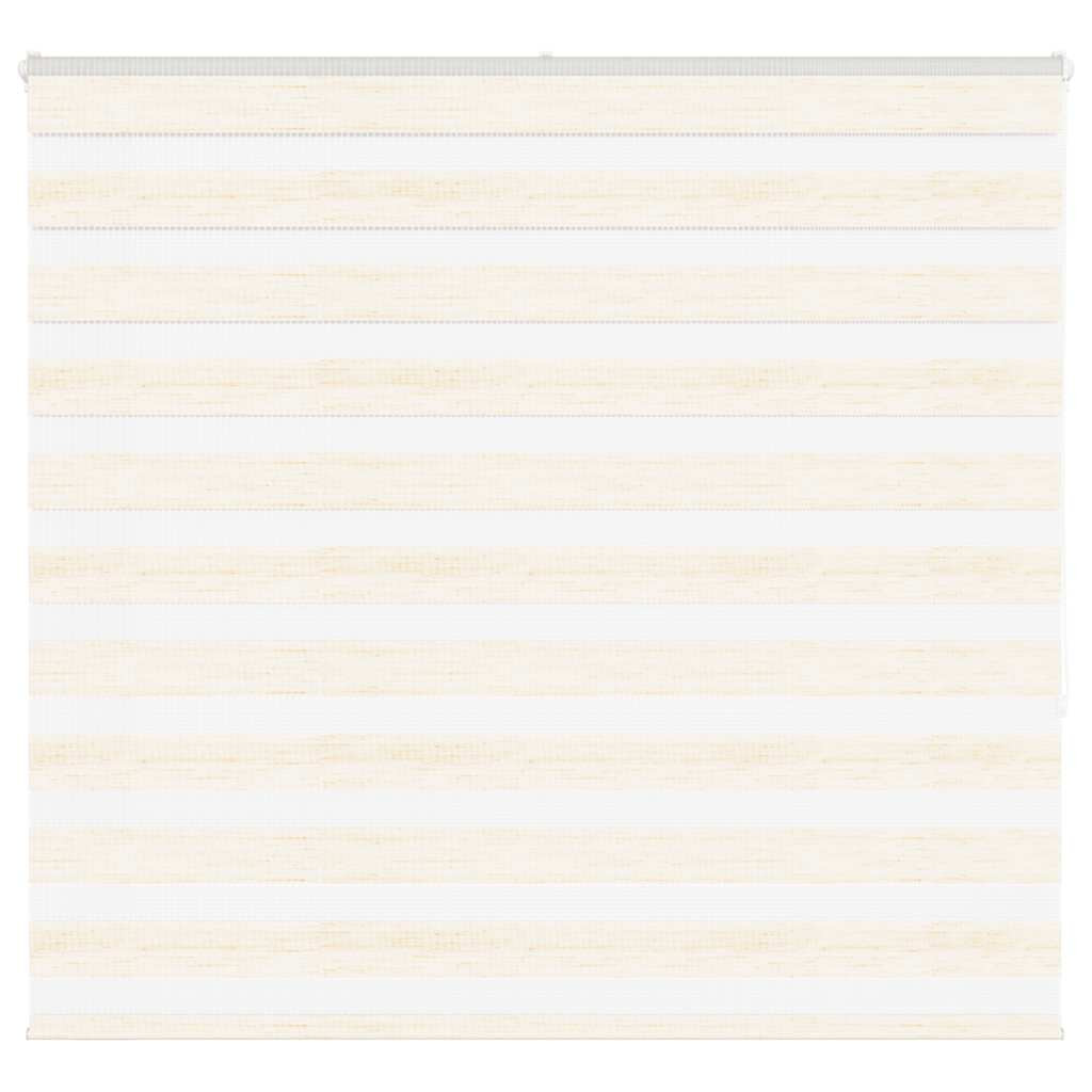 vidaXL Doppelrollo Marmorbeige 155x150cm Stoffbreite 150,9 cm Polyester