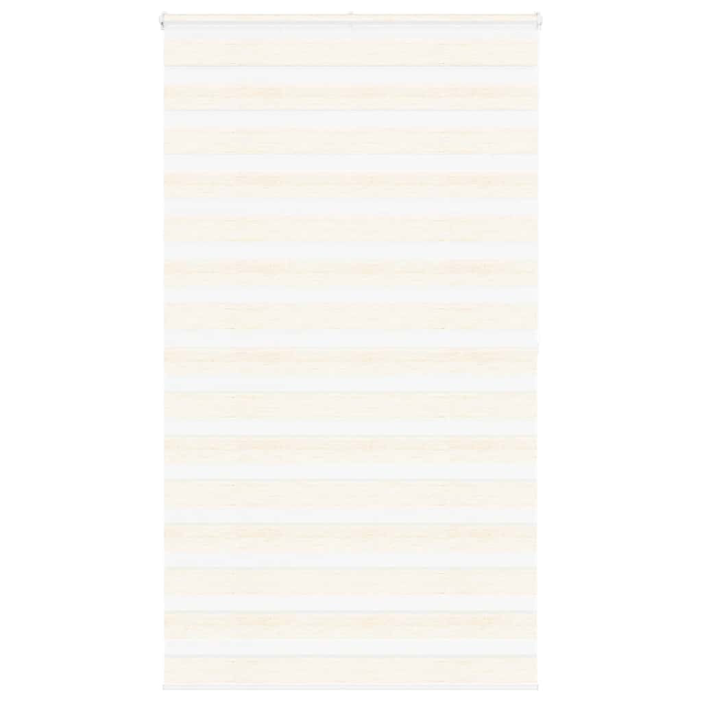 vidaXL Doppelrollo Marmorbeige 120x200cm Stoffbreite 115,9 cm Polyester