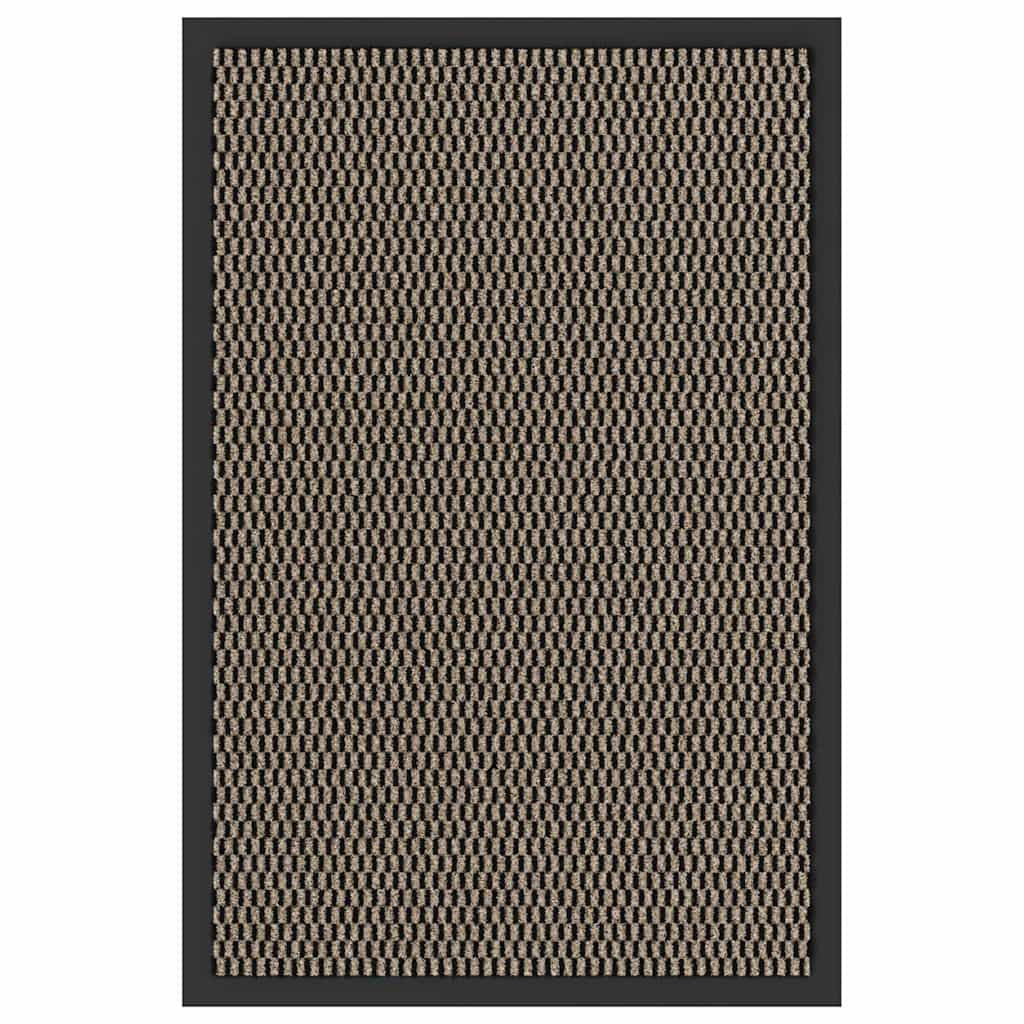 vidaXL Fußmatte Braun 40x60 cm
