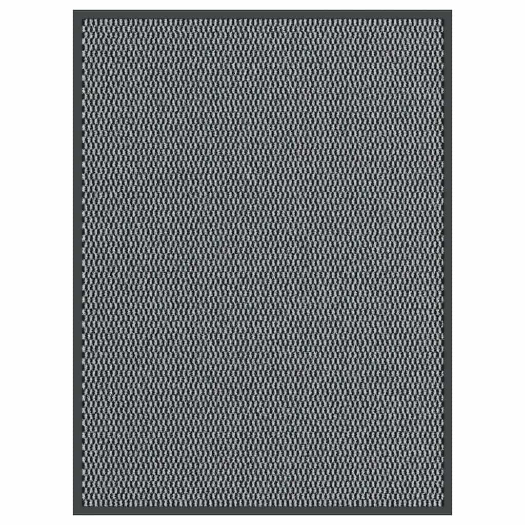 vidaXL Fußmatte Anthrazit 90x120 cm