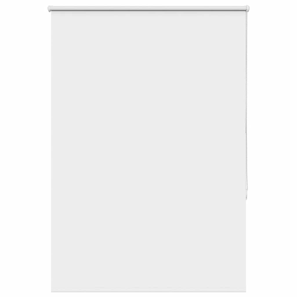 vidaXL Verdunkelungsrollo Weiß 95x130cm Stoffbreite 90,7 cm Polyester