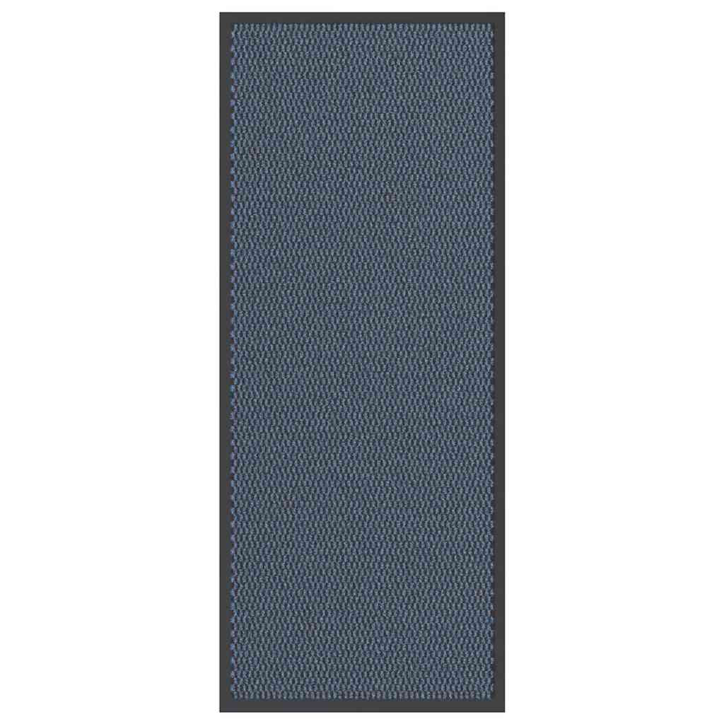 vidaXL Fußmatte Blau 60x150 cm