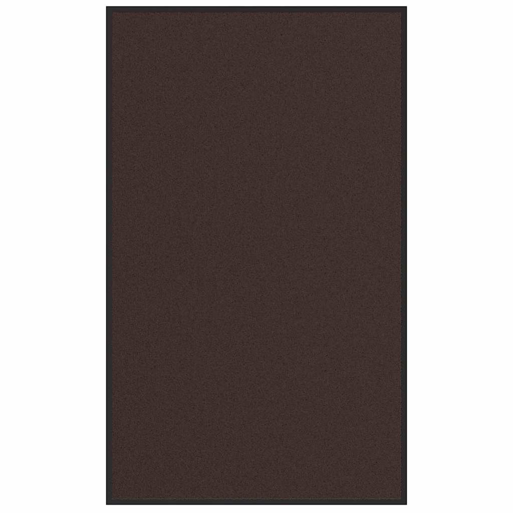 vidaXL Fußmatte Braun 90x150 cm