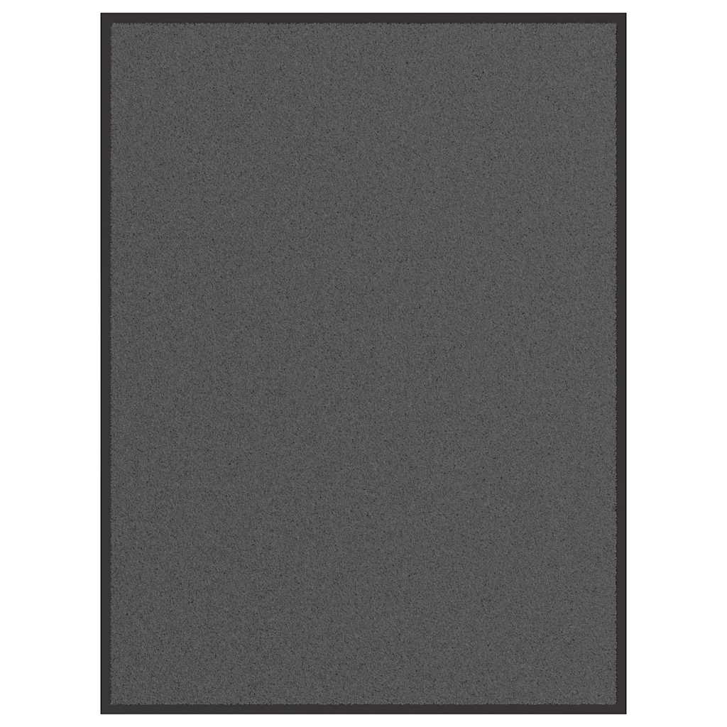 vidaXL Fußmatte Anthrazit 90x120 cm