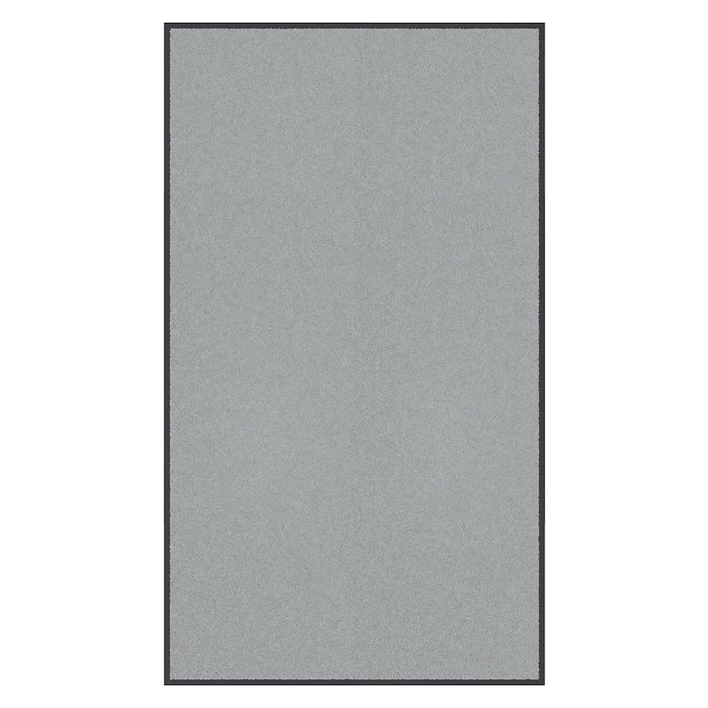 vidaXL Fußmatte Grau 115x200 cm