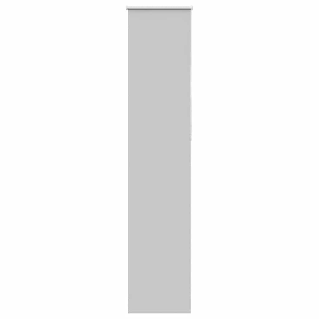 vidaXL Verdunkelungsrollo Hellgrau 45x210 cm Stoffbreite 40,7 cm