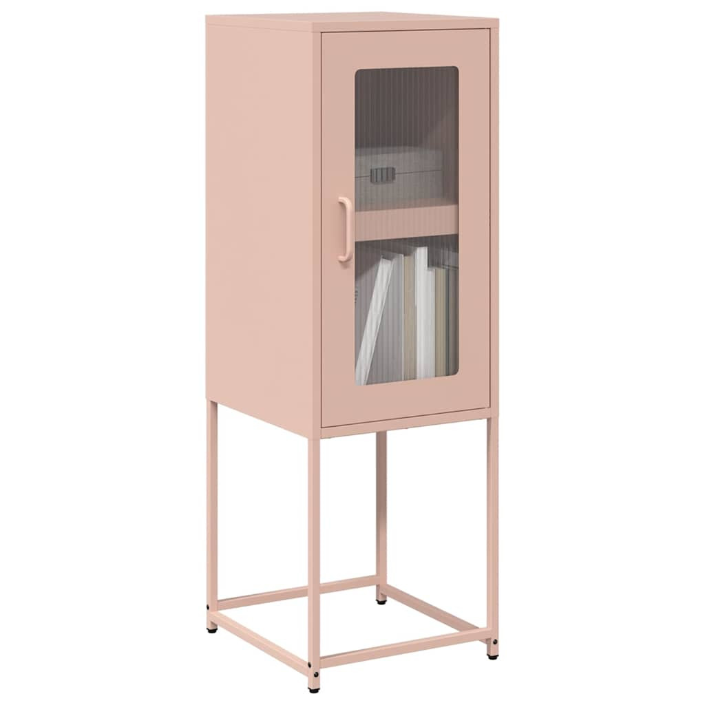 vidaXL Sideboard Rosa 36x39x107 cm Kaltgewalzter Stahl