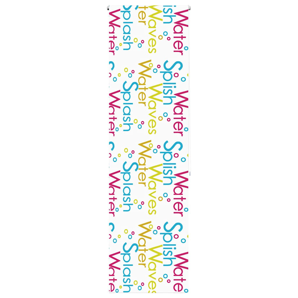 vidaXL Duschrollo 80x240 cm Stoffbreite 76 cm