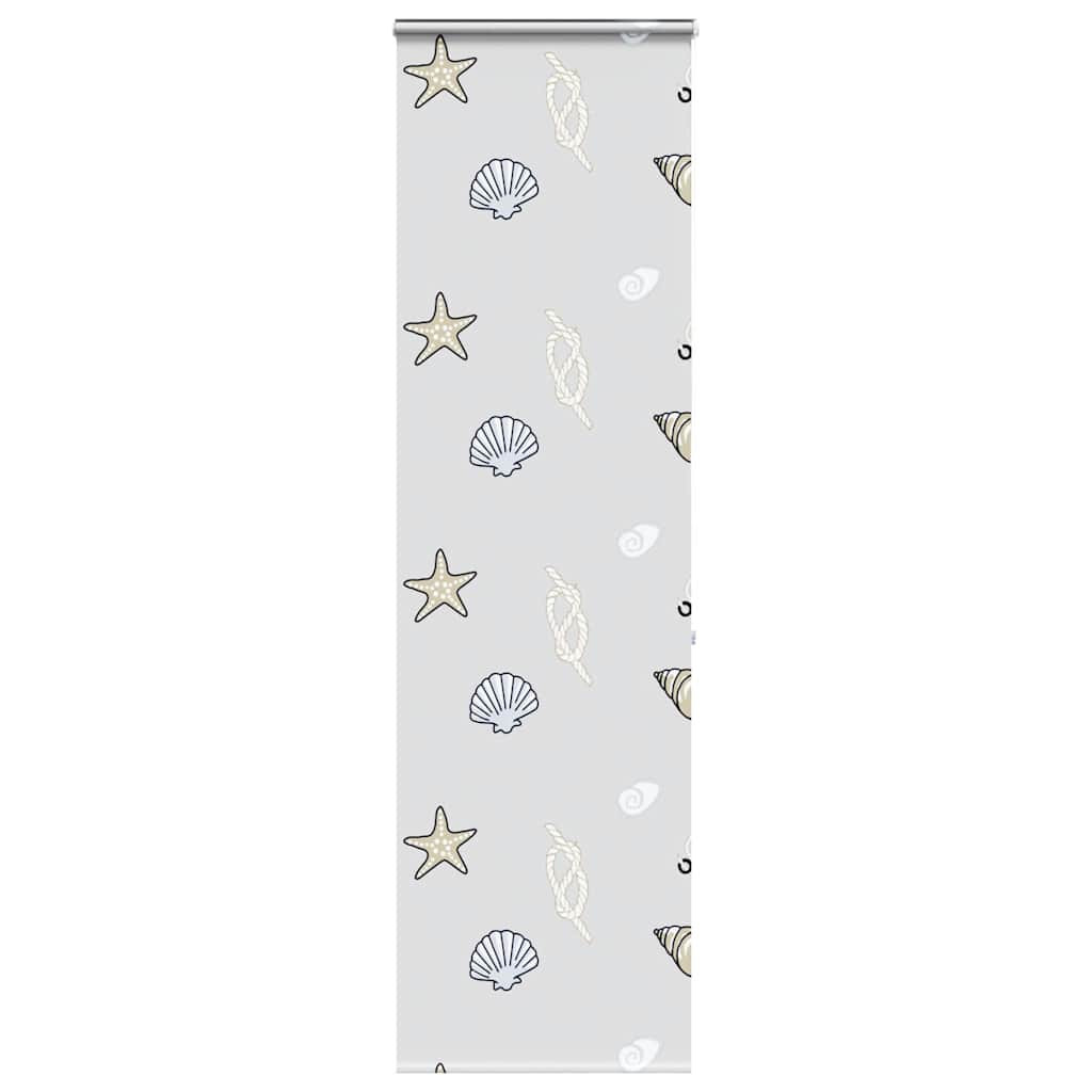 vidaXL Duschrollo mit Kassette 80x240 cm Stoffbreite 76 cm