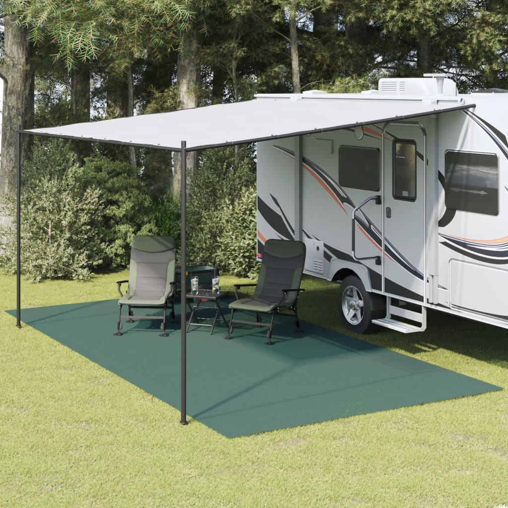 vidaXL Zeltteppich Grün 6x3 m