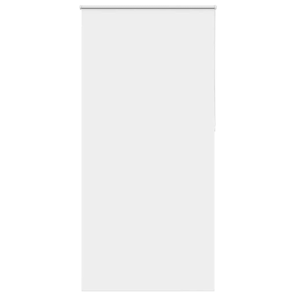 vidaXL Verdunkelungsrollo Weiß 95x210cm Stoffbreite 90,7 cm Polyester
