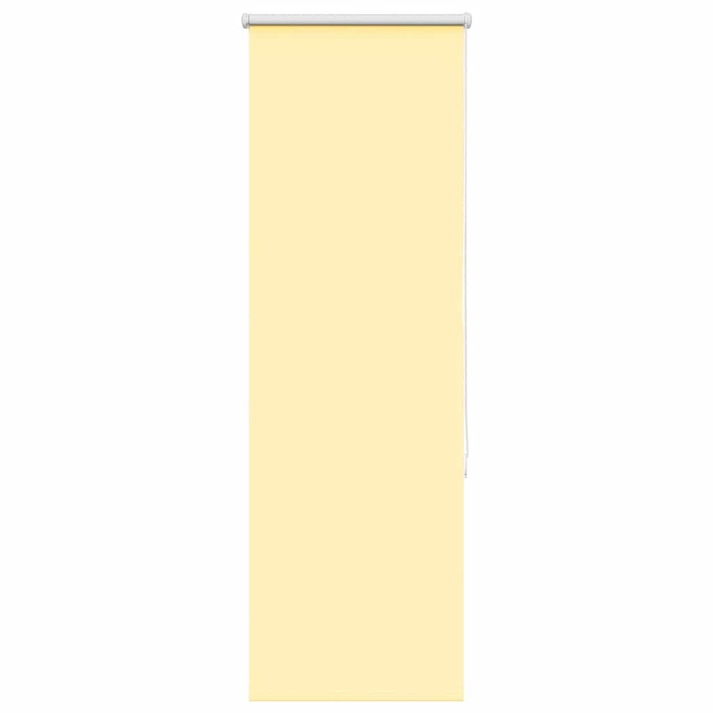 vidaXL Verdunkelungsrollo Gelb 50x130 cm Stoffbreite 45,7 cm Polyester