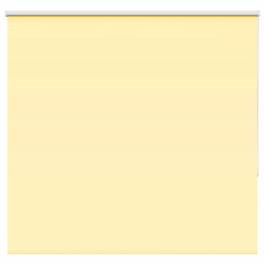 vidaXL Verdunkelungsrollo Gelb 145x130cm Stoffbreite 141,6cm Polyester