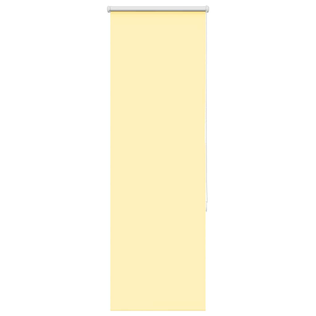 vidaXL Verdunkelungsrollo Gelb 50x150 cm Stoffbreite 45,7 cm Polyester
