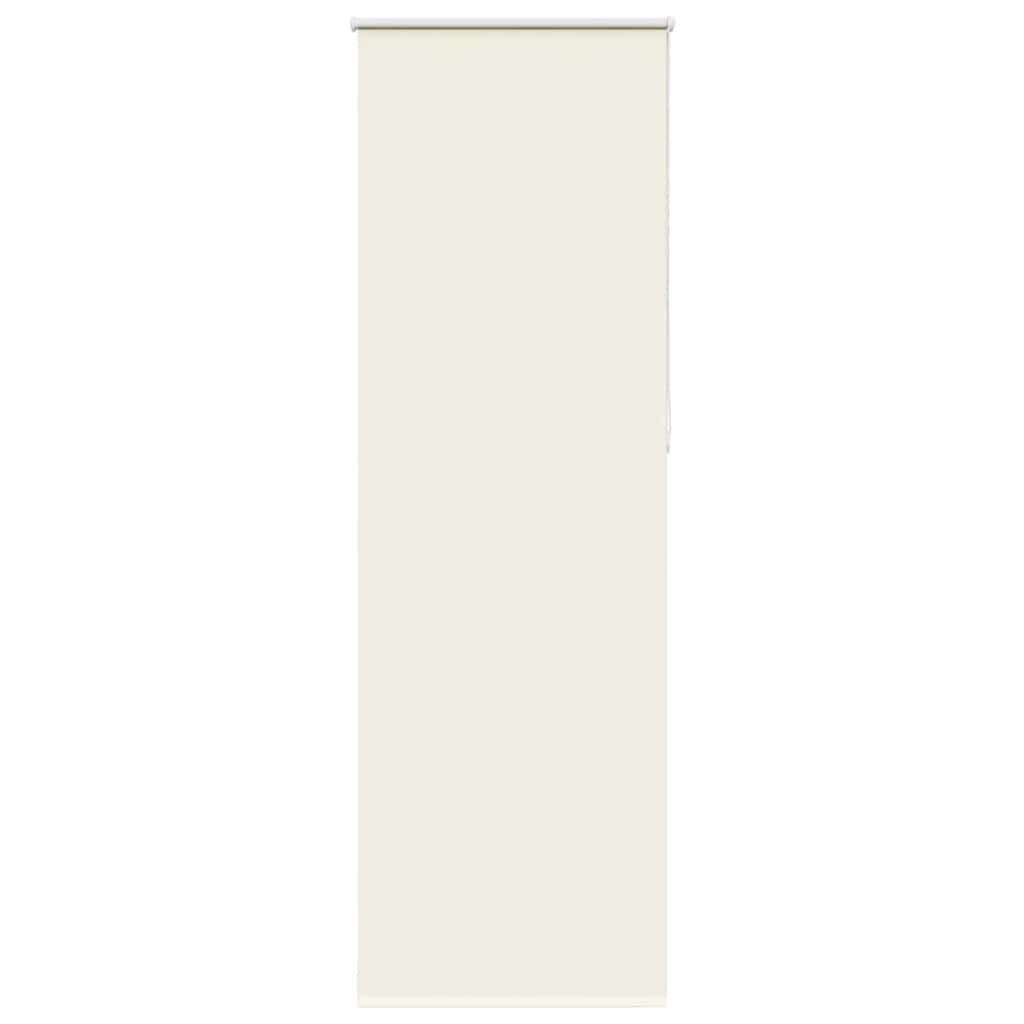 vidaXL Verdunkelungsrollo Cremeweiß 70x210cm Stoffbreite 65,7 cm