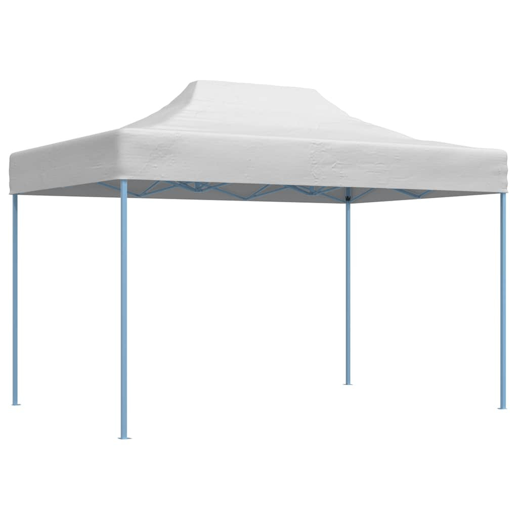 vidaXL Partyzelte 13 pcs Weiß mit bluem Rahmen Oxford-Stoff
