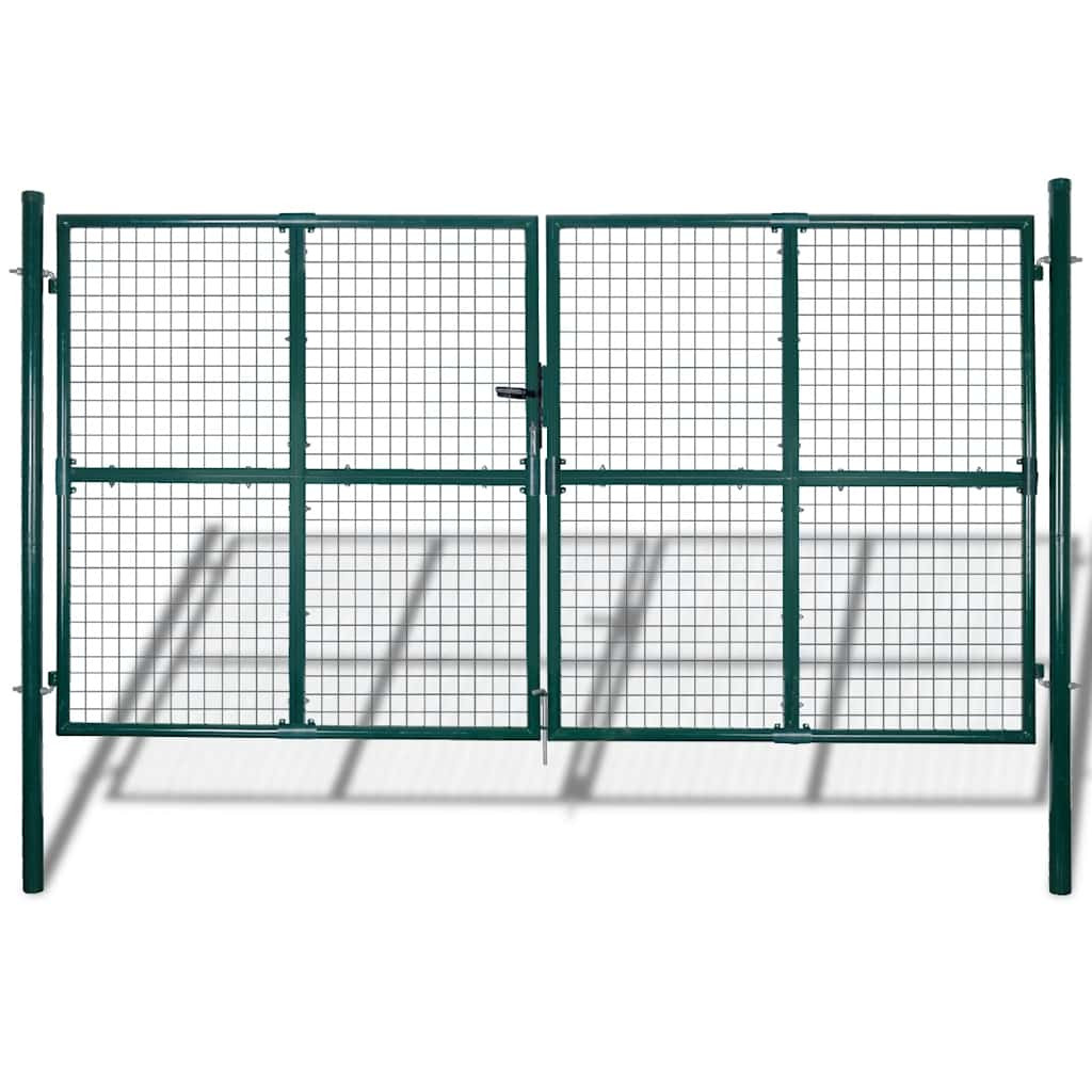 vidaXL Gartengitter für Tor Zaun Tür und Wand 300 x 175 cm