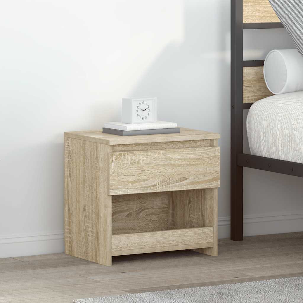 vidaXL Nachttisch Sonoma-Eiche 40x30x39 cm Holzwerkstoff