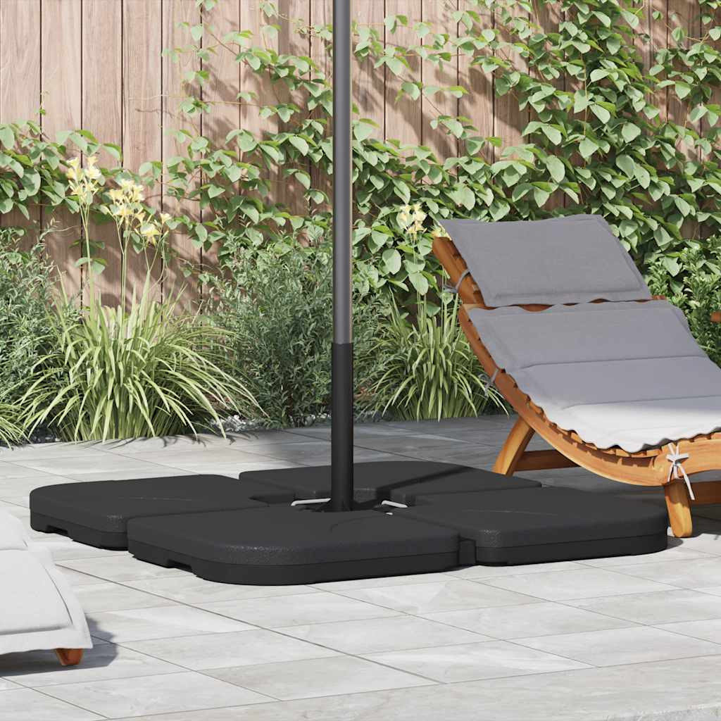 vidaXL Sonnenschirmständer Sand / Wasser 60 L