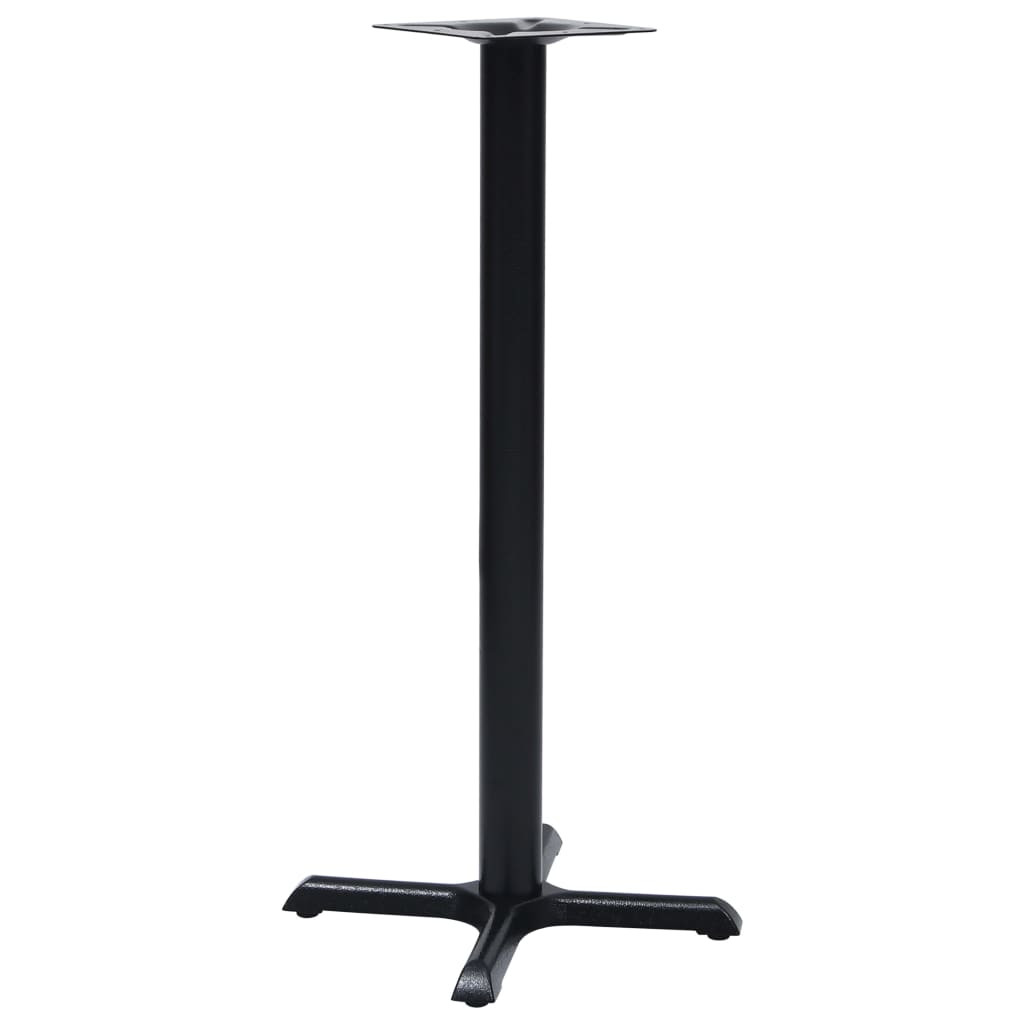 vidaXL Bistrotisch-Gestell Schwarz 56x56x107 cm Gusseisen
