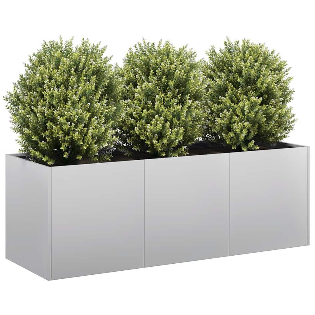 vidaXL Pflanzkübel 120x40x40 cm Verzinkter Stahl