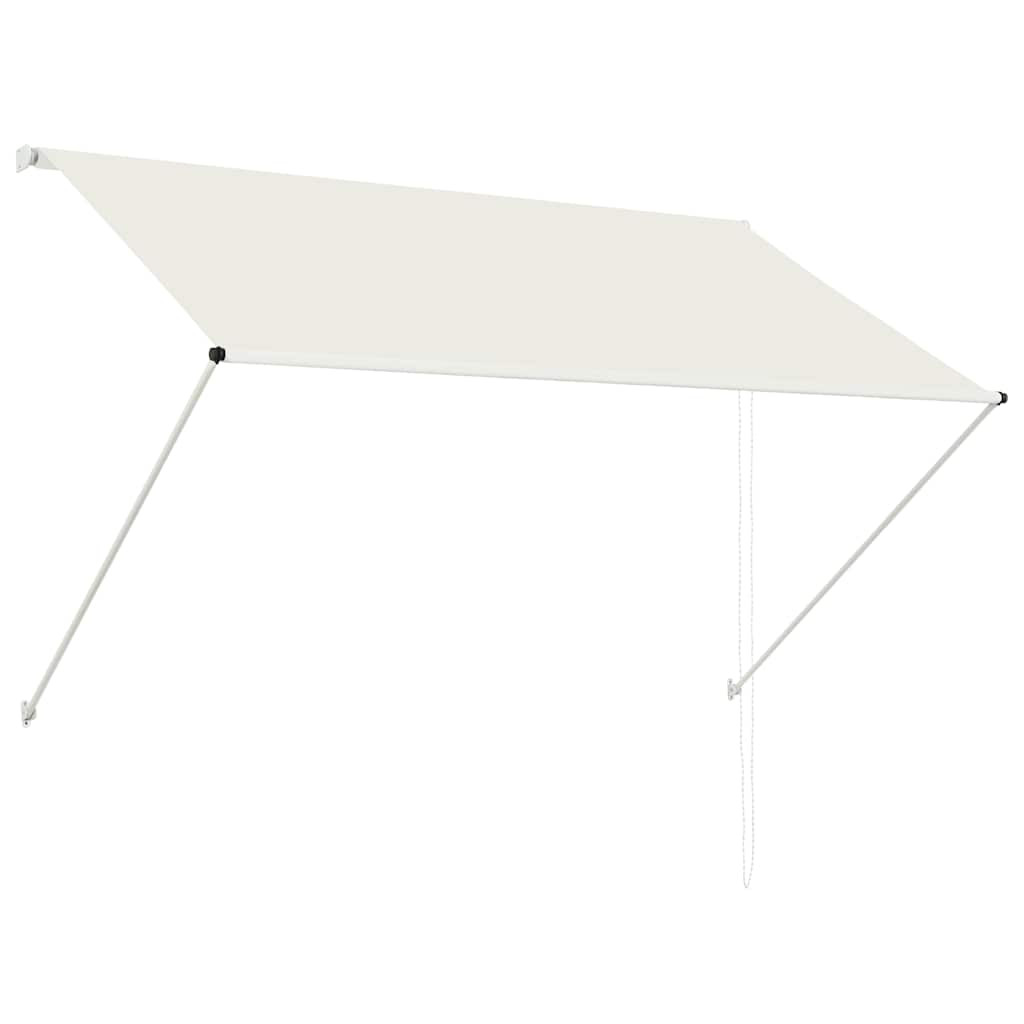 vidaXL Einziehbare Markise 200×150 cm Creme