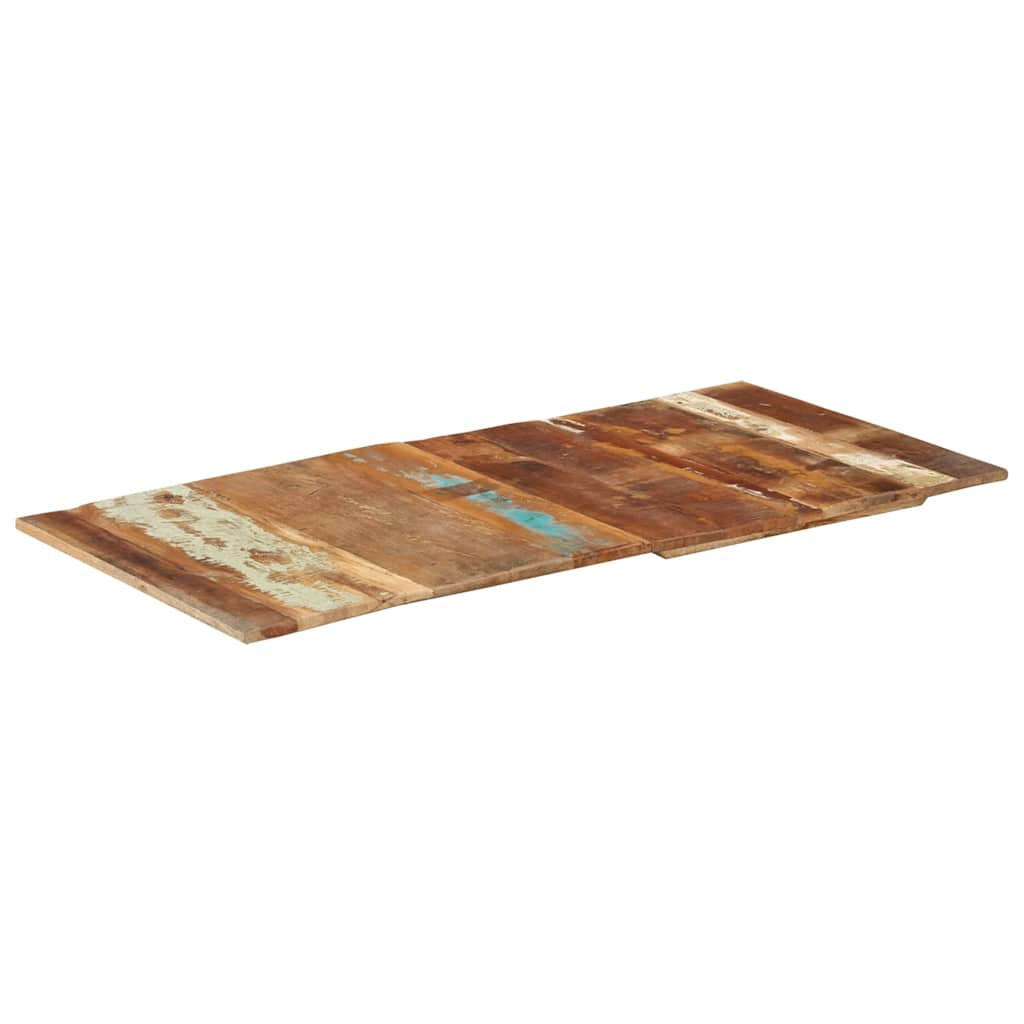 vidaXL Tischplatte Rechteckig 60x120 cm 15-16 mm Altholz Massiv