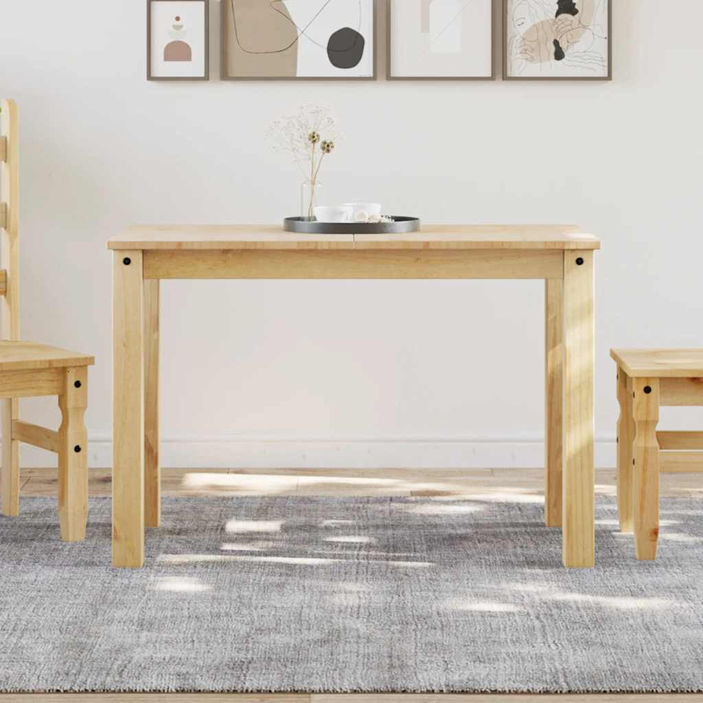 vidaXL Esstisch PANAMA 112x60x75 cm Massivholz Kiefer