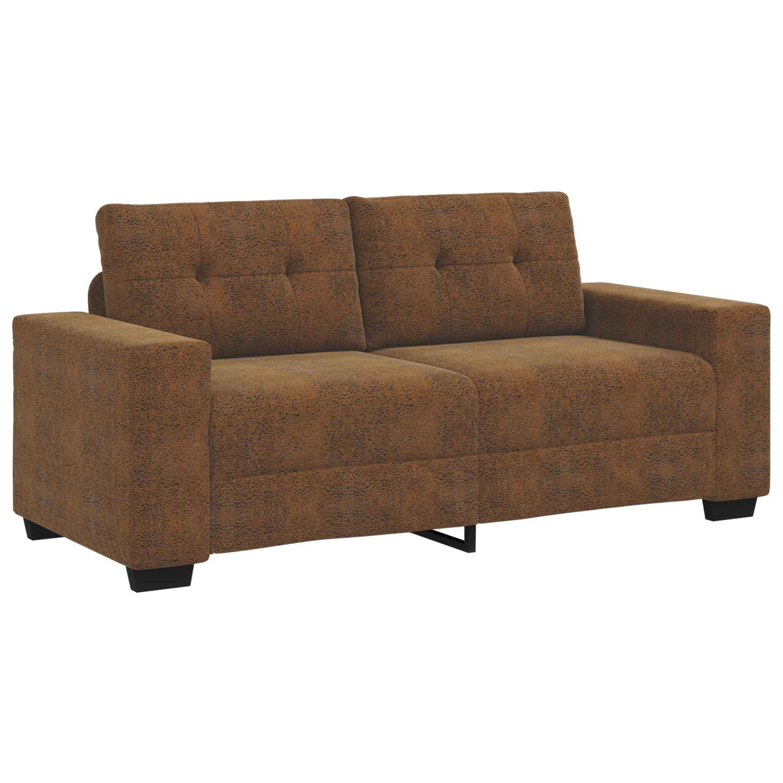 vidaXL Zweisitzer-Sofa Braun 180 cm Kunstleder