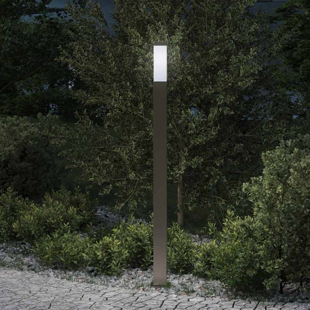 vidaXL Pollerleuchte 110 cm Edelstahl IP44