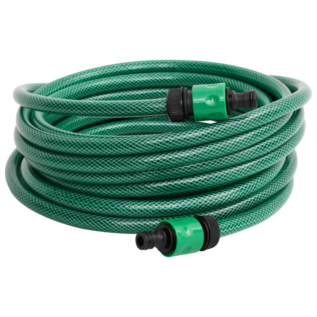 vidaXL Poolschlauch Grün 100 m PVC