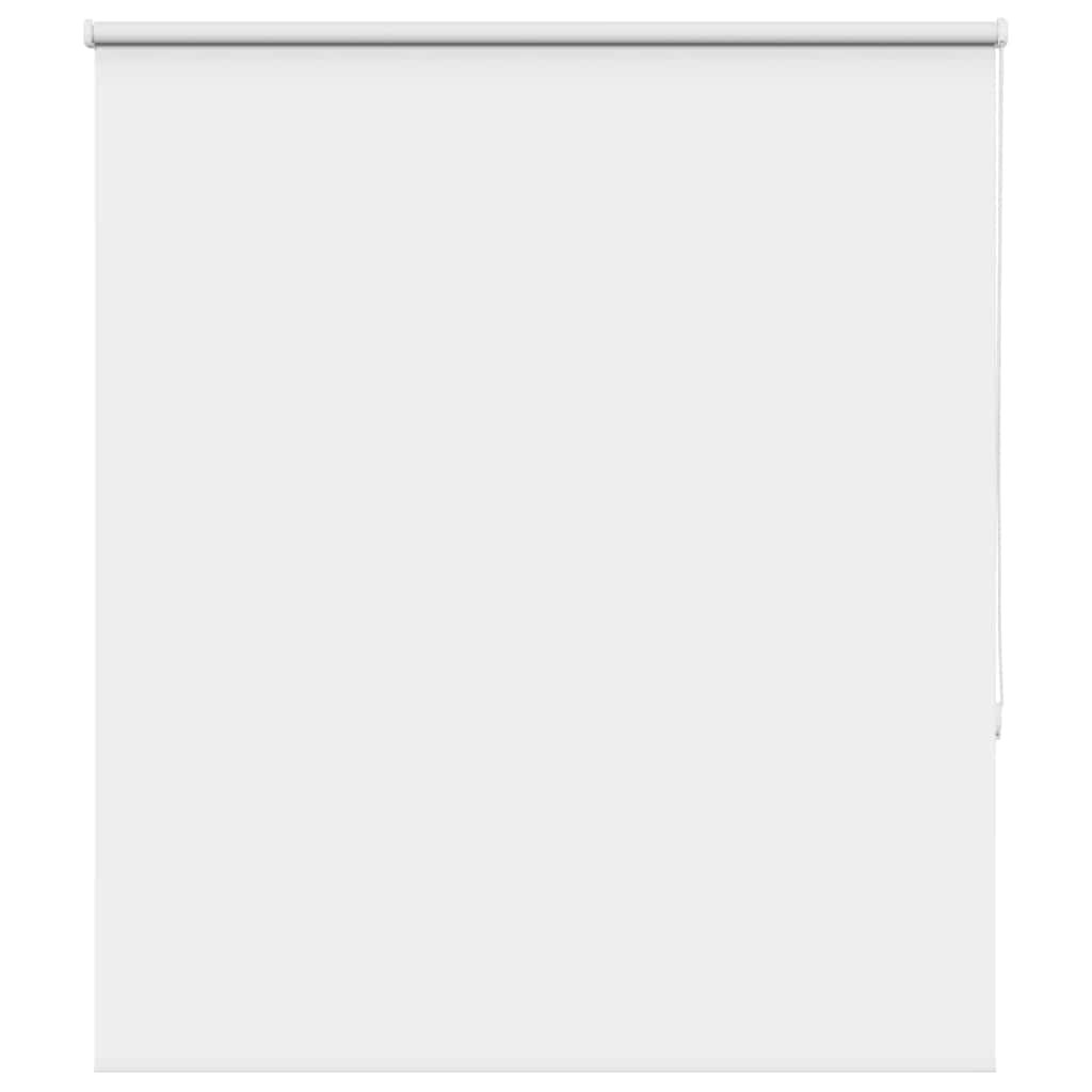 vidaXL Verdunkelungsrollo Weiß 130x130cm Stoffbreite 126,6cm Polyester