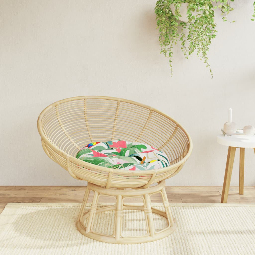 vidaXL Kissen Rund Mehrfarbig Ø 60x11 cm Oxford-Gewebe