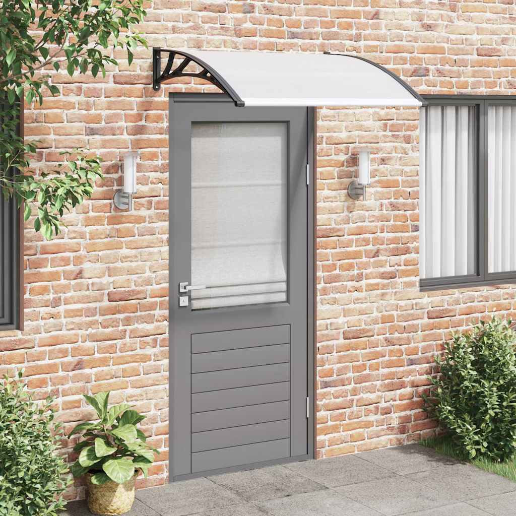 vidaXL Türvordach 120×100 cm PC