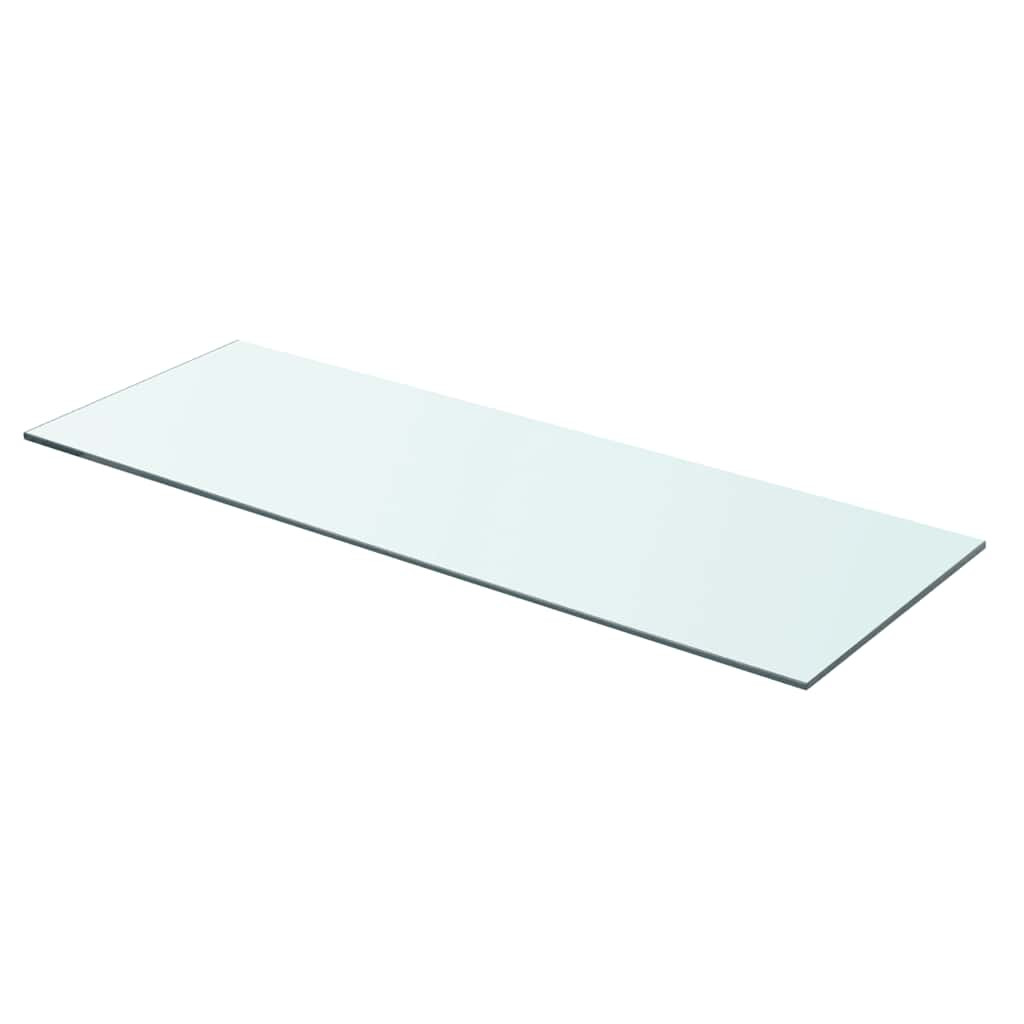 vidaXL Regalboden Glas Transparent 70x25 cm