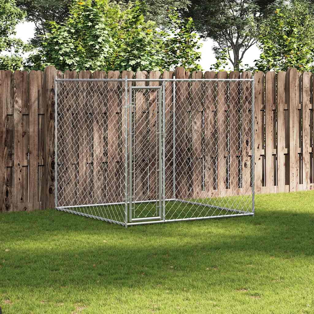 vidaXL Outdoor-Hundezwinger 193x193x185 cm