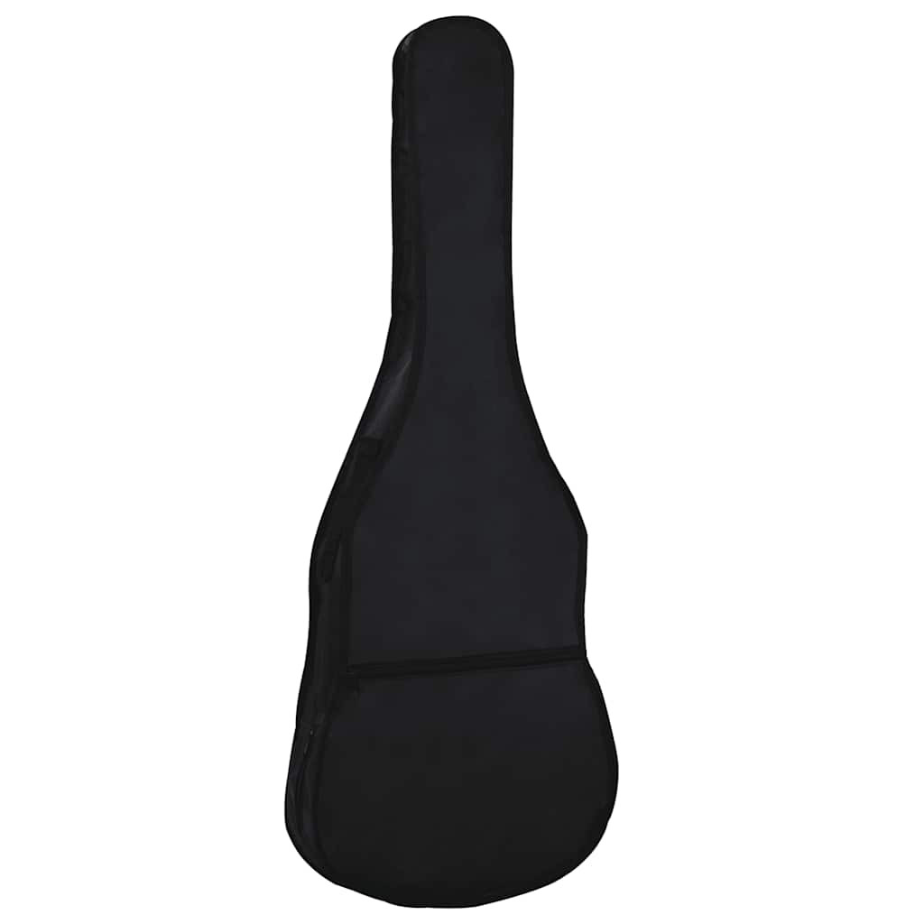 vidaXL Gitarrentasche für 4/4 (39") Klassikgitarre Schwarz 100x37 cm Stoff