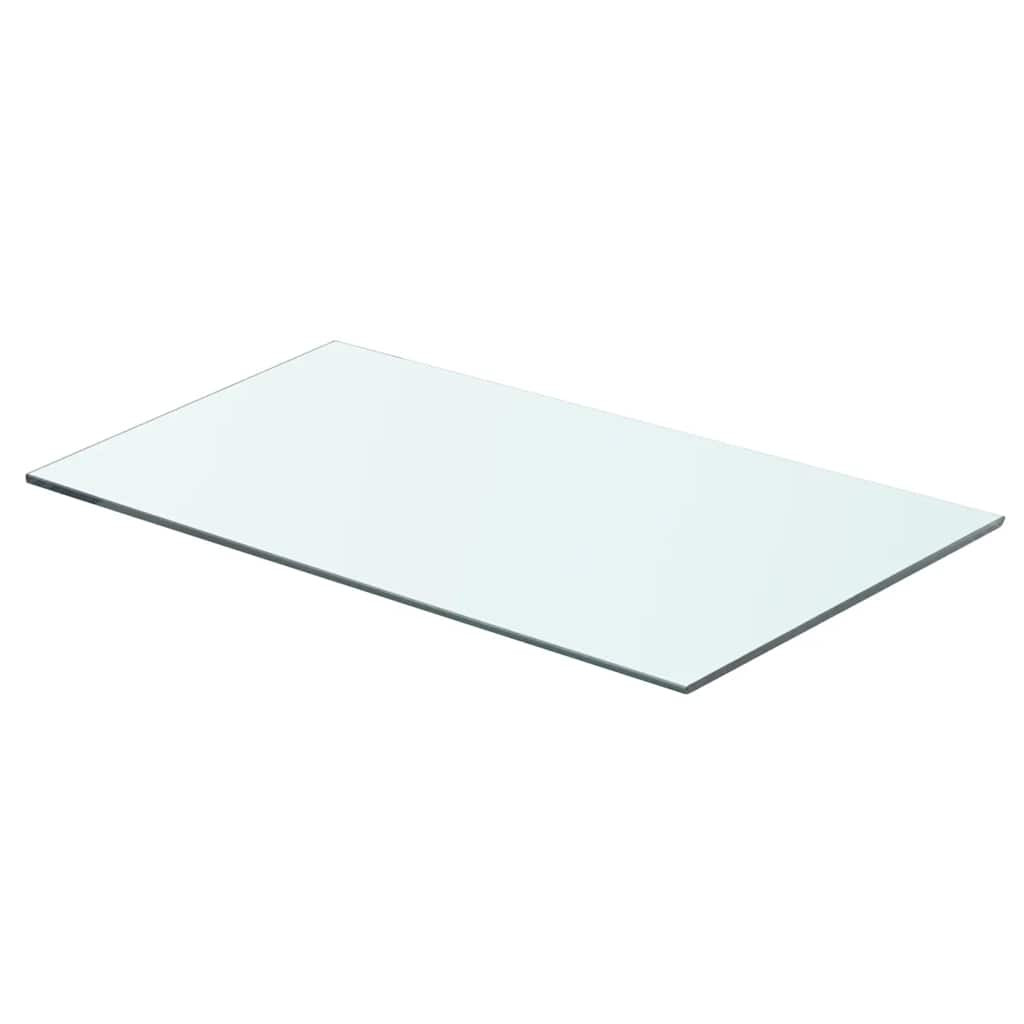 vidaXL Regalboden Glas Transparent 60x30 cm