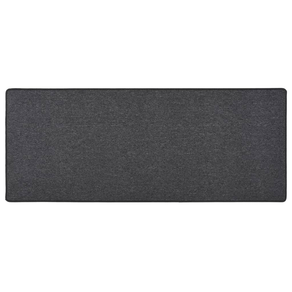 vidaXL Teppichläufer Anthrazit 80x200 cm