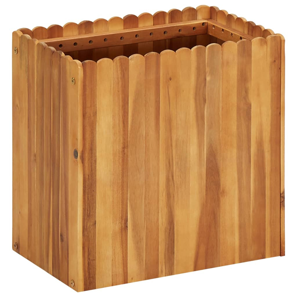 vidaXL Garten-Hochbeet 50 x 30 x 50 cm Massivholz Akazie