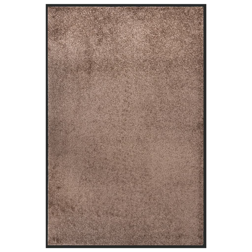 vidaXL Fußmatte Braun 80x120 cm