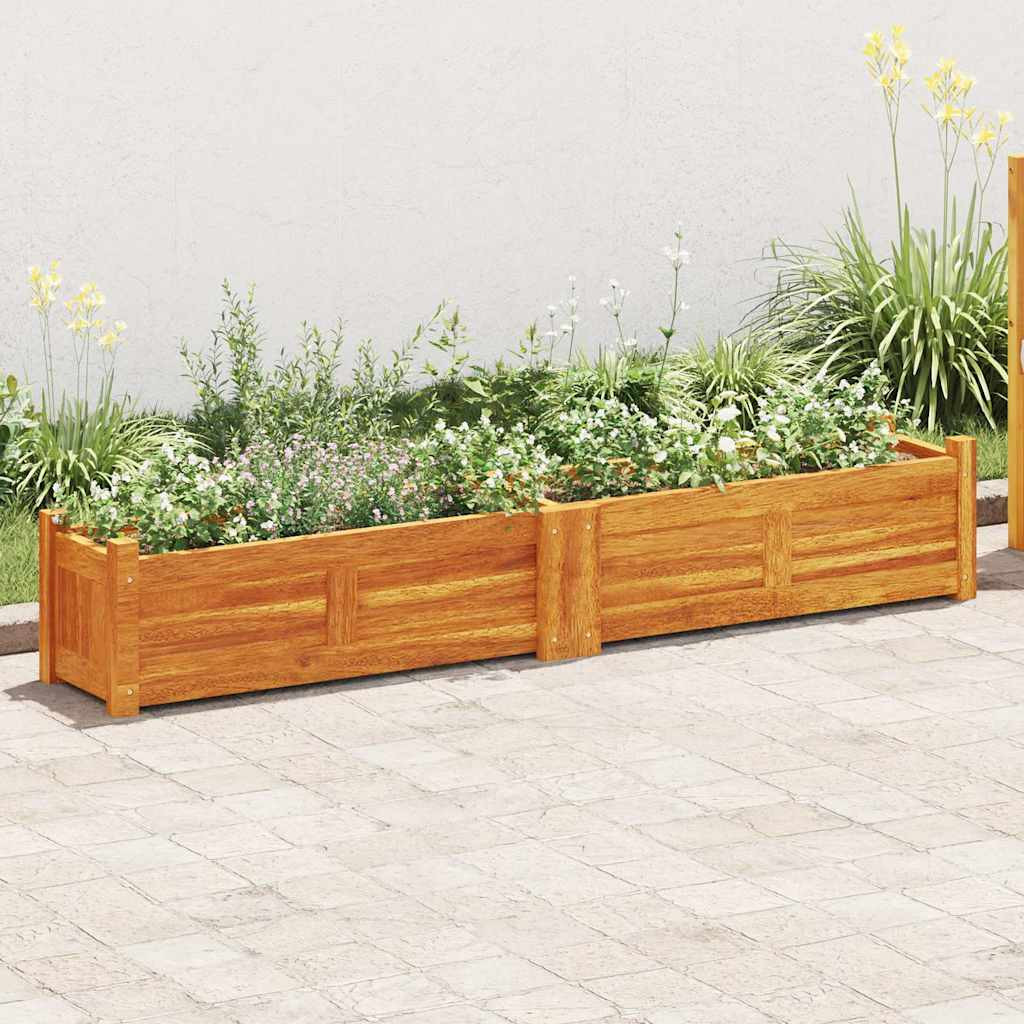 vidaXL Garten-Hochbeet Akazienholz 150x30x25 cm