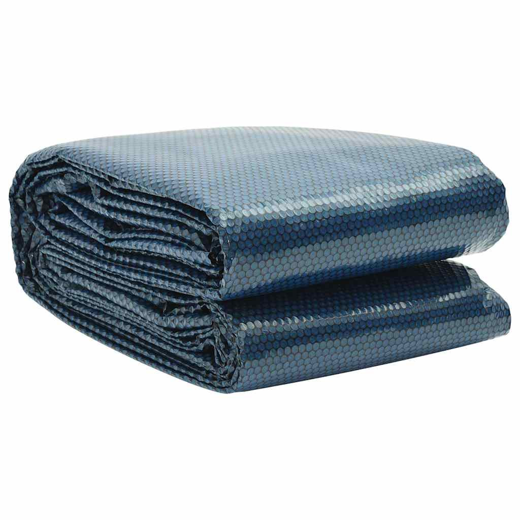 vidaXL Treibende Pool-Solarplane PE 300x200 cm Schwarz und Blau