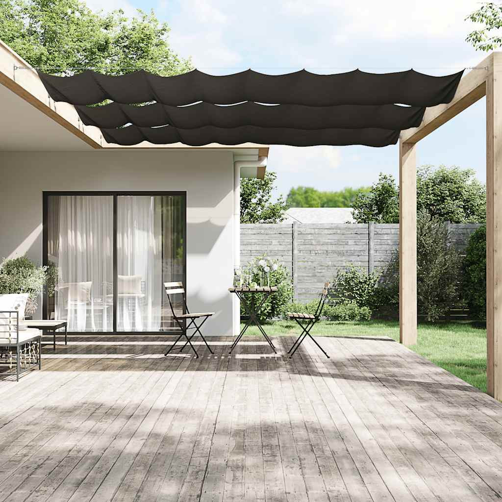 vidaXL Senkrechtmarkise Anthrazit 140x800 cm Oxford-Gewebe